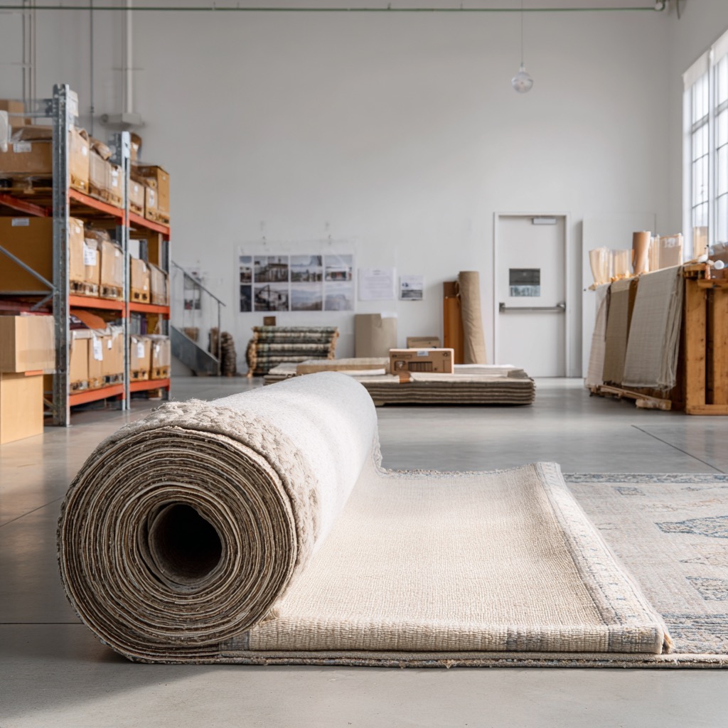 Your rug is delivered